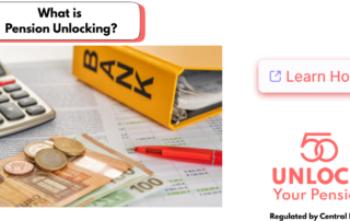 Financial documents for pension unlocking."