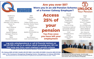 Tuam Herald Advert unlock pension
