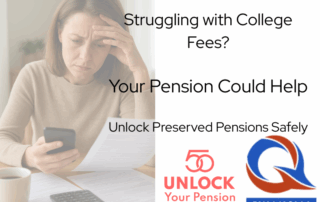 College Fees unlock Pension early