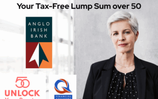 Anglo Irish Bank pension advice for former staff to unlock pension at 50 and receive a tax-free lump sum